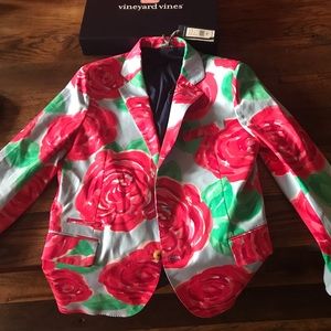 Men’s vineyard vines run for the roses blazer 42r